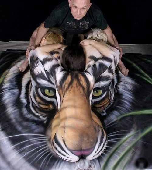 Nghệ thuật body painting