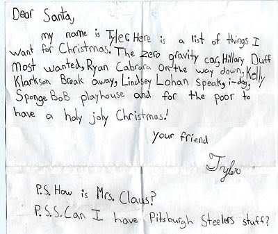 Vui vui với thư gửi ông già Noel của học sinh tiểu học