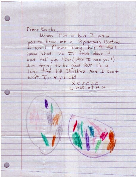 Ôm bụng cười thư gửi ông già Noel của học sinh tiểu học