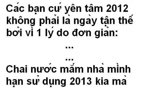 Sốt trào lưu ảnh chế Ngày tận thế