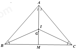 LỜI GIẢI Cho Delta ABC AB AC có phân giác của góc B và góc C c Tự