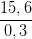 \dpi{100} \frac{15,6}{0,3}