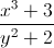\frac{x^{3}+3}{y^{2}+2}