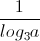 \frac{1}{log_{3}a}