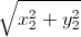 \sqrt{x_{2}^{2}+y_{2}^{2}}