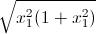 \sqrt{x_{1}^{2}(1+x_{1}^{2})}