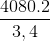 \frac{4080.2}{3,4}