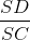 \frac{SD}{SC}