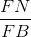 \frac{FN}{FB}