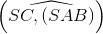\left ( \widehat{SC,(SAB)} \right )