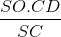 \frac{SO.CD}{SC}