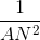 \frac{1}{AN^{2}}