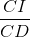 \frac{CI}{CD}
