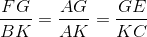 \frac{FG}{BK}=\frac{AG}{AK}=\frac{GE}{KC}