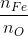 \frac{n_{Fe}}{n_{O}}