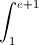 \int_{1}^{e+1}