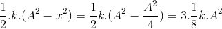 \frac{1}{2}.k.(A^{2}-x^{2})=\frac{1}{2}k.(A^{2}-\frac{A^{2}}{4})=3.\frac{1}{8}k.A^{2}