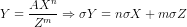 \dpi{80} Y=\frac{AX^{n}}{Z^{m}}\Rightarrow \sigma Y=n\sigma X+m\sigma Z