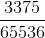 \frac{3375}{65536}