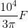 \frac{10^{4}}{3\pi }F