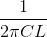 \frac{1}{2\pi CL}