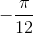 -\frac{\pi }{12}