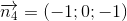 \overrightarrow{n_4}=(-1;0;-1)