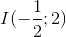 I(-\frac{1}{2};2)