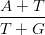 \dpi{100} {{A + T} \over {T + G}}
