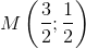 M\left ( \frac{3}{2};\frac{1}{2} \right )