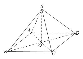 Cho hình chóp tứ giác đều \\(S.ABCD\\) có đáy \\(ABCD\\) là hình vuông ...