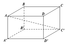 Cho Hình Hộp Chữ Nhật \(Abcd.{A}'{B}'{C}'{D}'\) Có  \(Ab=3A,\,\,Ad=\Sqrt{3}A,\,\,A{A}'=2A.\) Góc Giữa Đường Thẳng \(A{C}'\) Với  Mặt Phẳng \(\Left( Abc \Right)\) Bằng