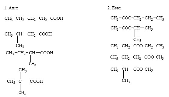 Tổng Số Hợp Chất Hữu Cơ Mạch Hở C5H10O2