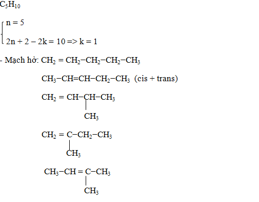 C5H10 Có Bao Nhiêu Đồng Phân? Tìm Hiểu Chi Tiết Về Các Đồng Phân Của C5H10