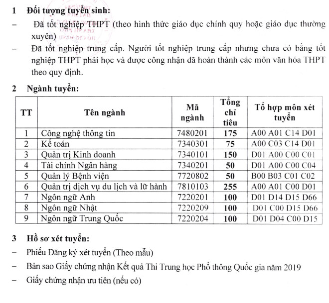 Truong dai dien danh 2 nam 2019 den hoc Hung Vuong TP.HCM