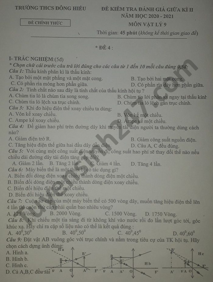 3. Công Thức Tính Hiệu Điện Thế Hiệu Dụng