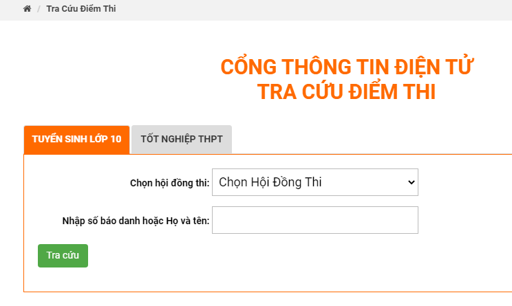 Diem thi vao lop 10 tinh Dong Nai nam 2021