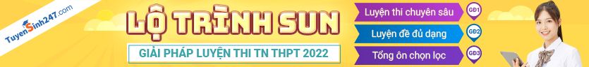 Lộ Trình Luyện Thi TN THPT 2022