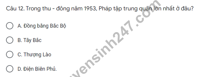 De thi giua ki 2 lop 12 mon Su 2022 - THPT Tran Phu - Ha Tinh