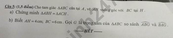 De hoc ki 2 lop 7 nam 2023 mon Toan - THCS & THPT Lien Viet Kon Tum