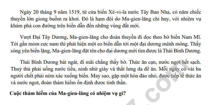 De thi hoc ki 2 lop 4 mon Tieng Viet nam 2023 - TH To Hien Thanh (Co dap an)