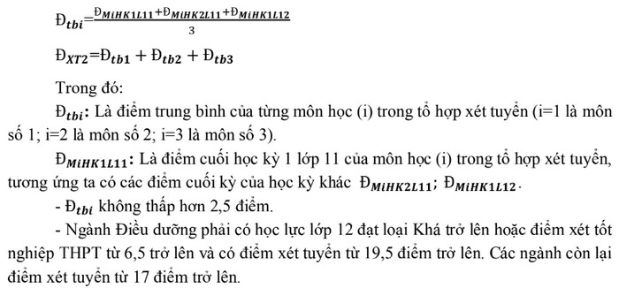 Thong tin xet tuyen bo sung Dai hoc Trung Vuong 2023