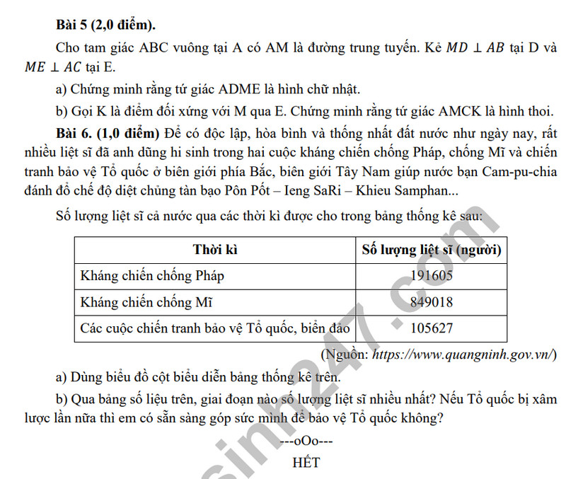 De tham khao ki 1 mon Toan lop 8 - THCS Tan Thanh Dong 2023