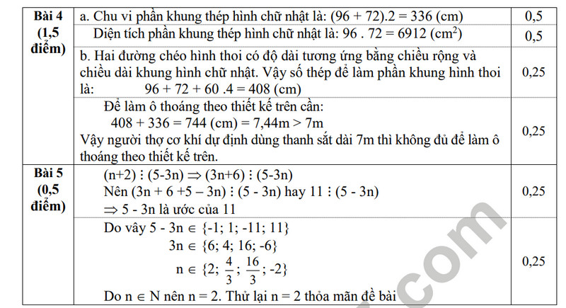 De thi cuoi ki 1 mon Toan lop 6 - So GD Thai Binh 2023 (Co dap an)