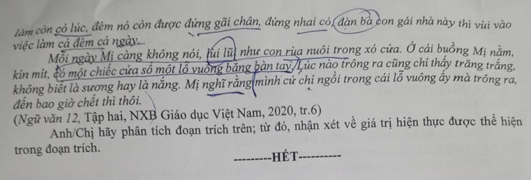 De thi ki 2 mon Van lop 12 nam 2024 - So GD Binh Duong