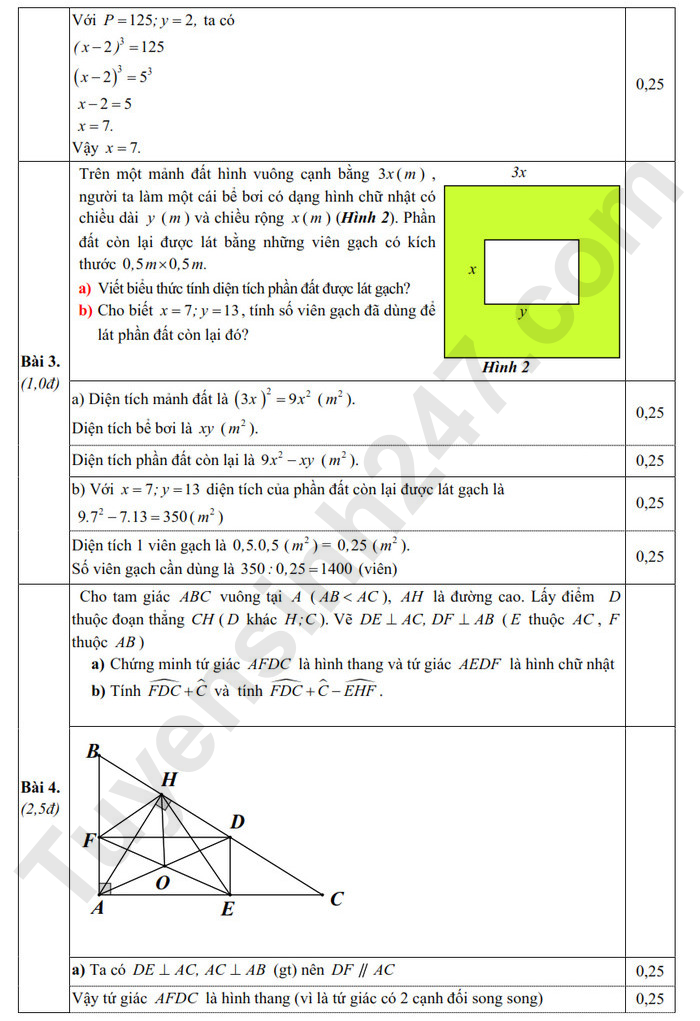 De thi giua ki 1 mon Toan lop 8 - Huyen Giao Thuy 2024 (Co dap an)