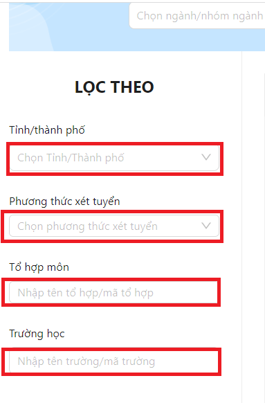 Tra cuu nganh minh thich co bao nhieu truong dao tao