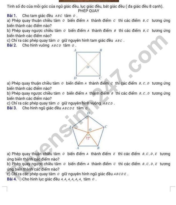 De cuong on tap giua ki 2 nam 2025 lop 9 mon Toan - THCS Trong Diem