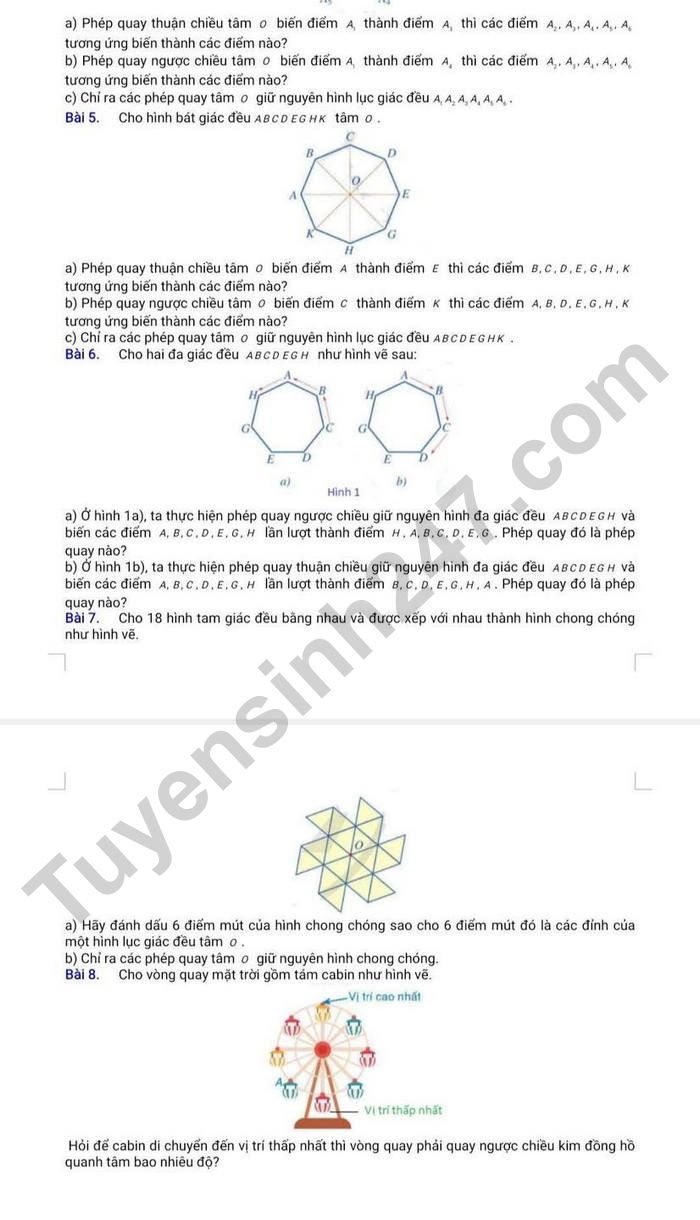 De cuong on tap giua ki 2 nam 2025 lop 9 mon Toan - THCS Trong Diem