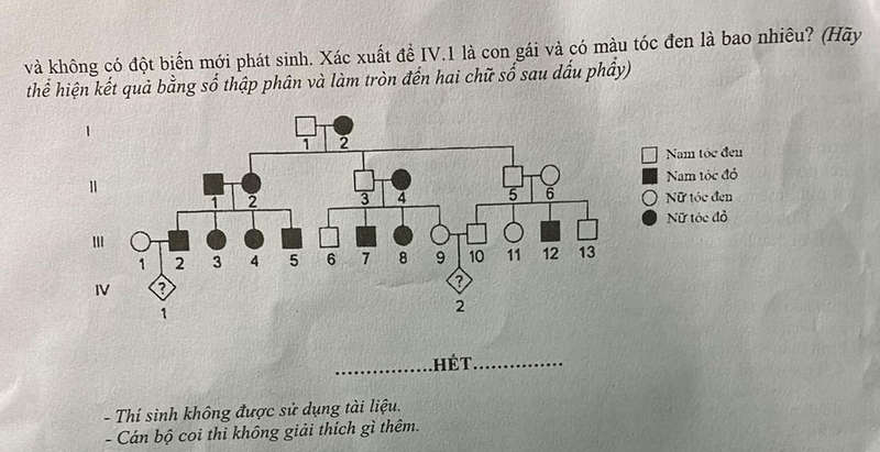 De thi thu tot nghiep THPT mon Sinh 2025 - So GD Quang Binh